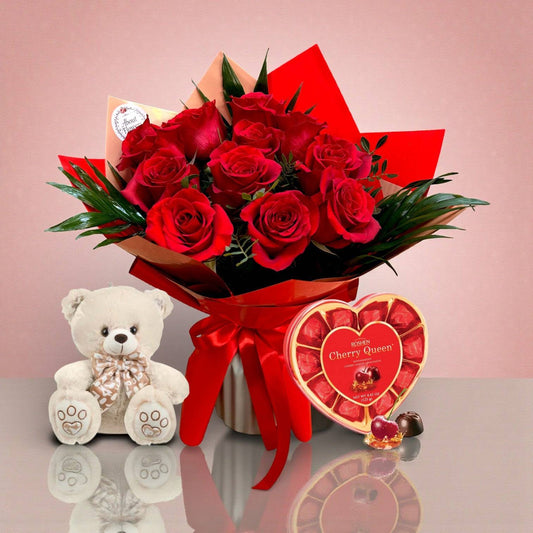 Trilogia Iubirii: 11 Trandafiri, Ursuleț de plus și Cherry Queen