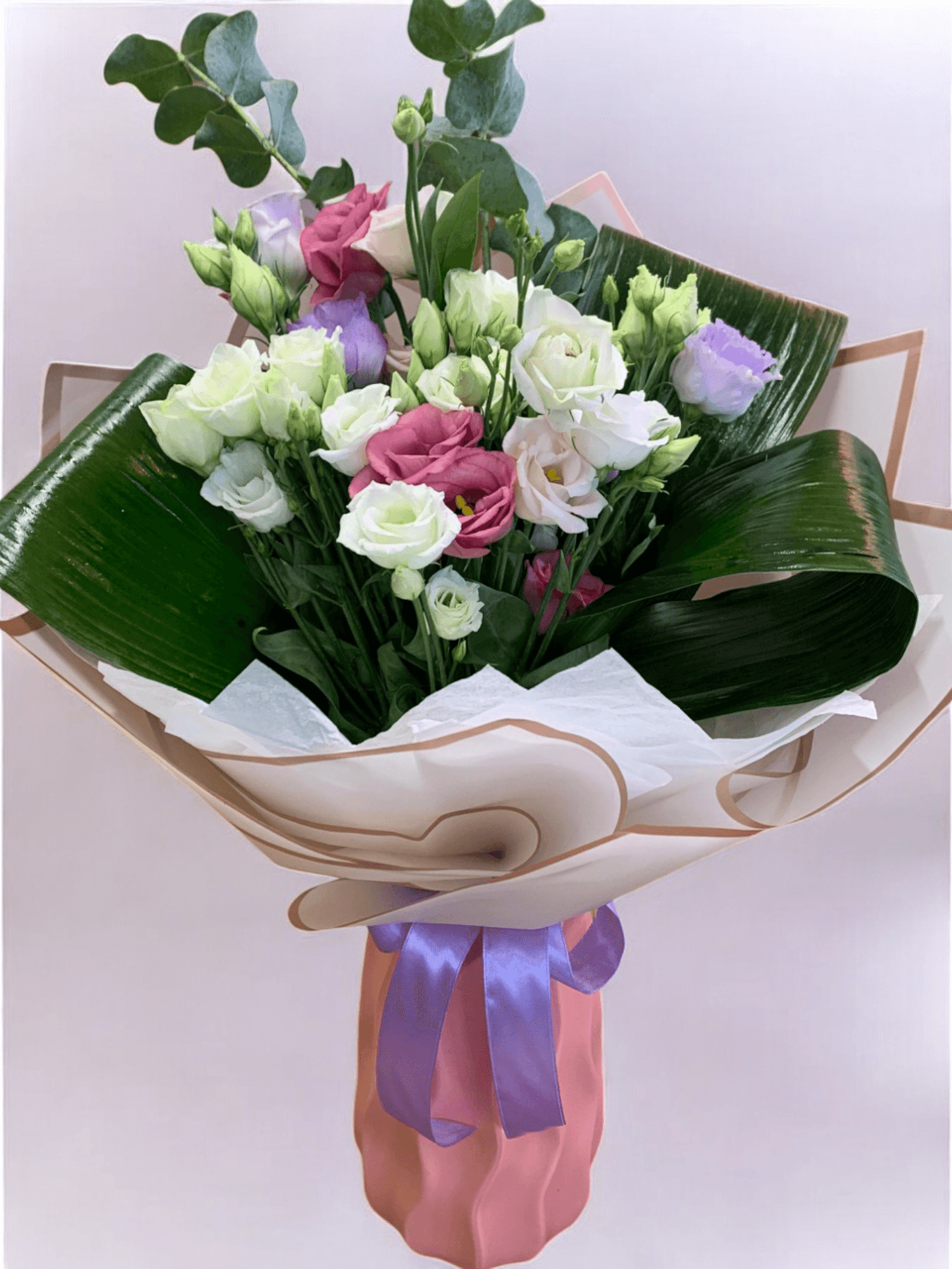 Buchet 7 lisianthus ( eustoma )