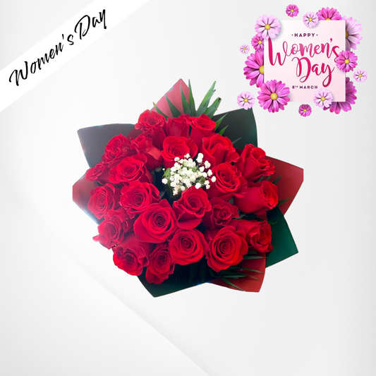 Bouquet Simple 25 Roses Floraria Irinuca