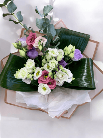 Buchet 7 lisianthus ( eustoma )