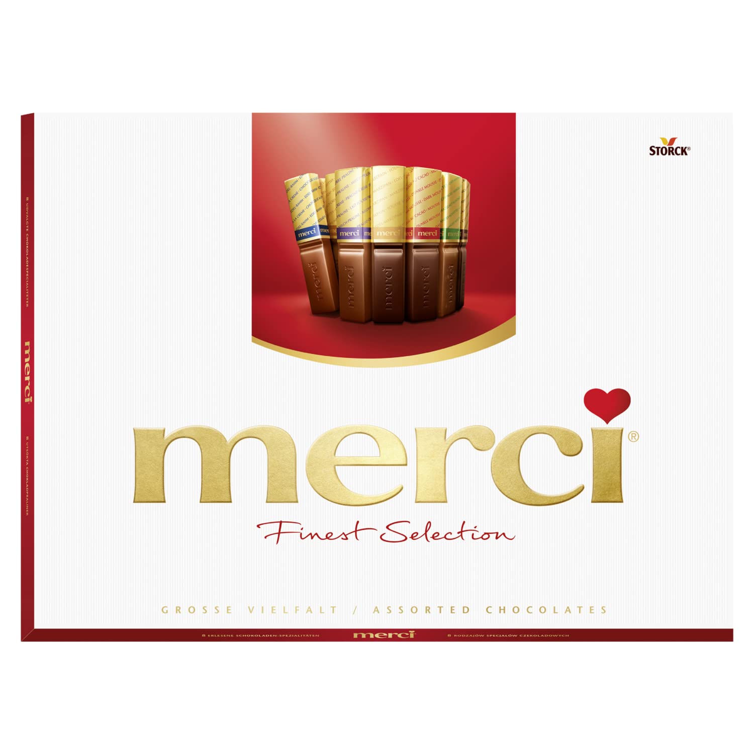 Cutie Merci Assorted Chocolates 250g, design elegant