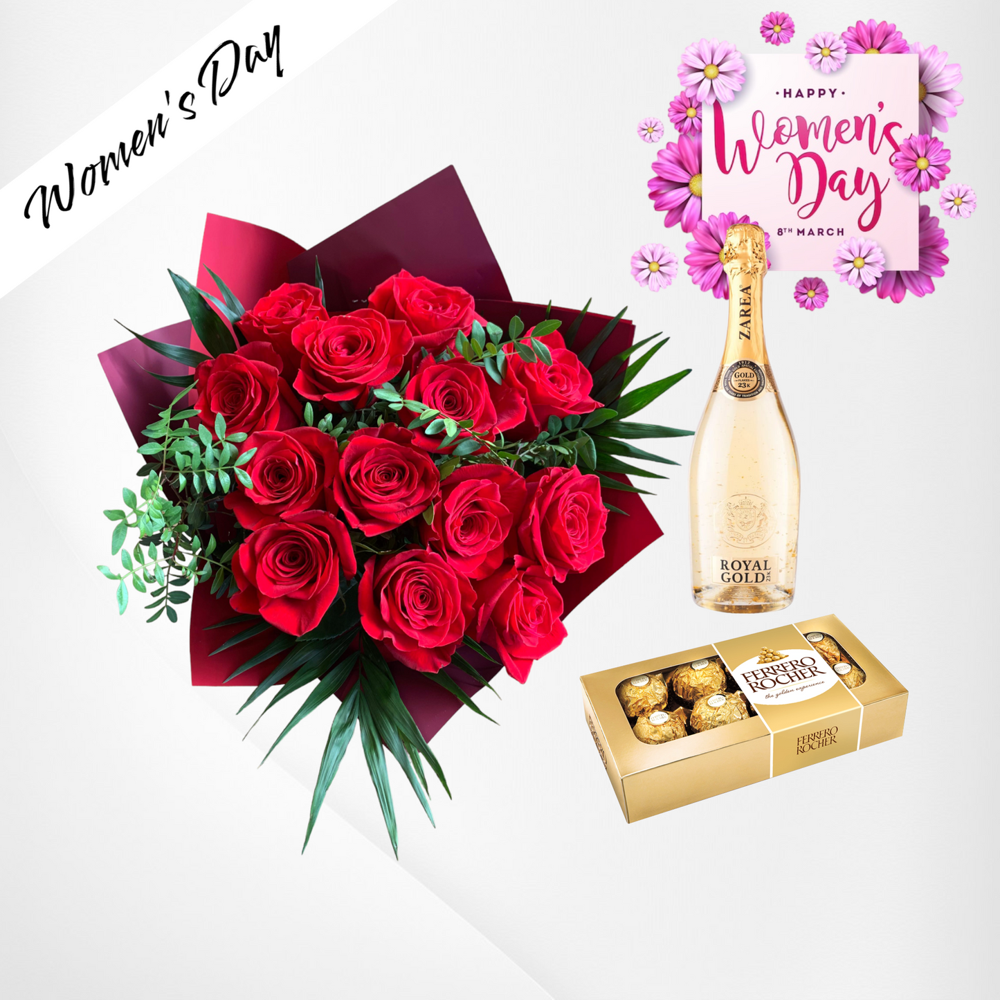 Buchet de flori Special for You Pack #3 pentru Ziua Femeii