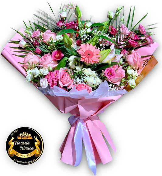 Buchet Pink Fantasy Floraria Irinuca